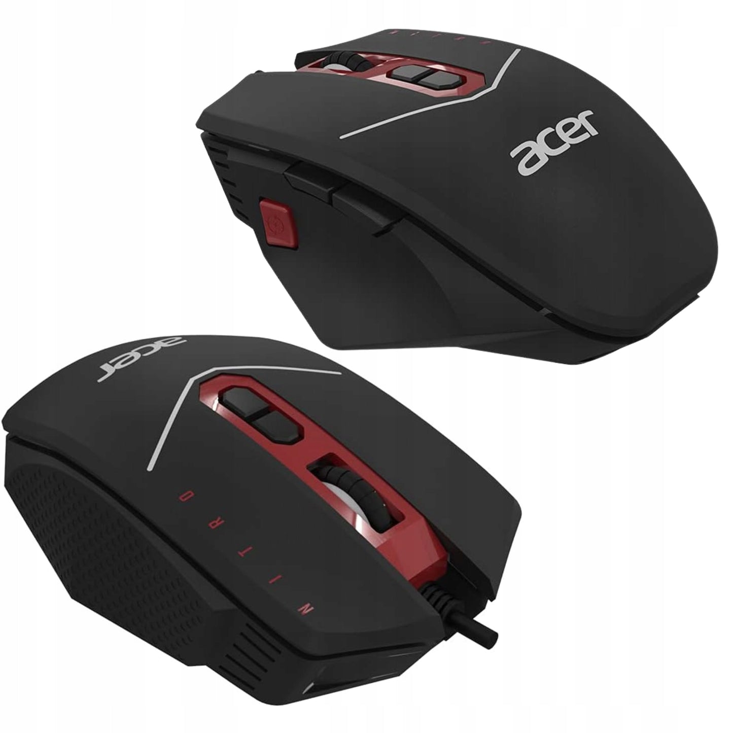 Gaming rinkinys ACER NITRO II RGB pelė + Trust XXL pelės kilimėlis