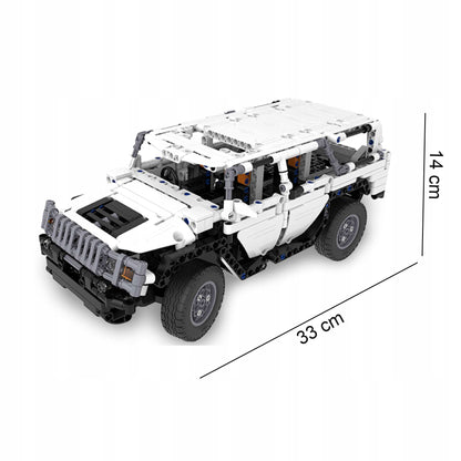 Statybinių kaladėlių rinkinys CADA TRANSPORTAS WARRIOR H2 DVIGUBO REŽIMO VALDYMAS
