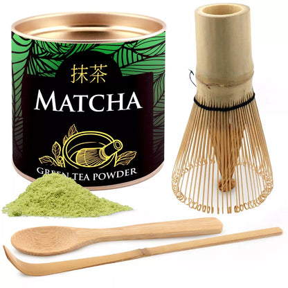 Įrankių rinkinys matcha keramika bambukas japonų arbata + matcha dovana