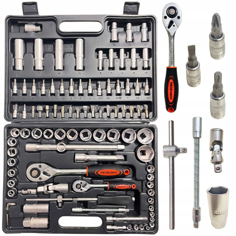 SUKILTYNIŲ RAKTŲ KOMPLEKTAS 94 ELEMENTAI DIDELIS TVIRTAS