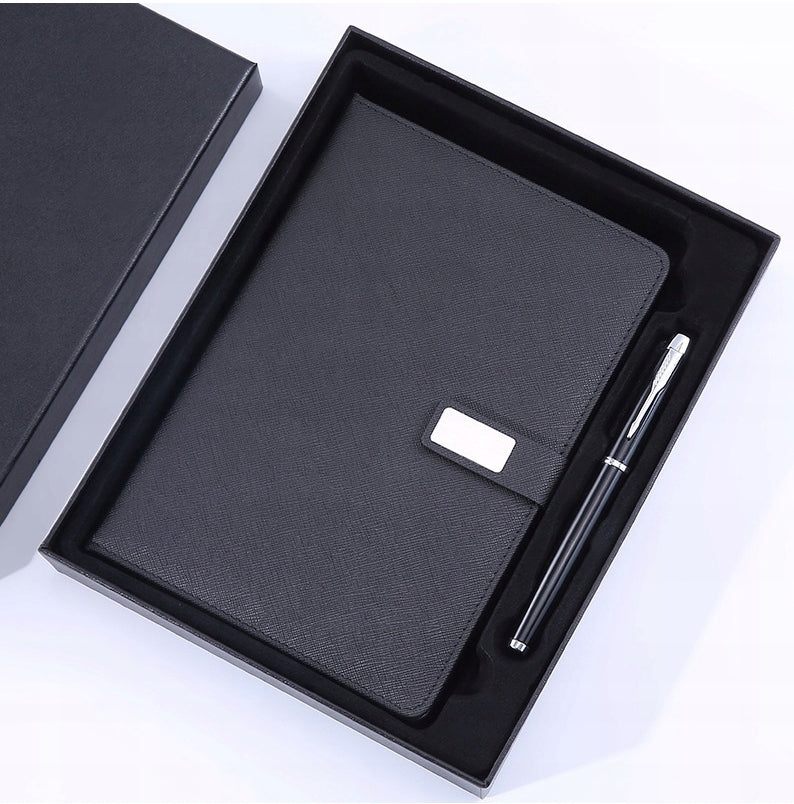 Dovanų rinkinys: Termosas su LED ekranėliu, rašiklis, užrašų knygelė. Dovana šventėms.