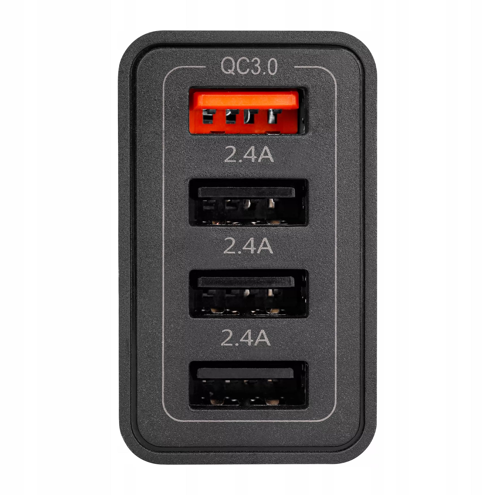 ĮKROVIKLIO RINKINYS 20W KIŠTUKAS QUICK CHARGE TINKLINIS 4x USB-A