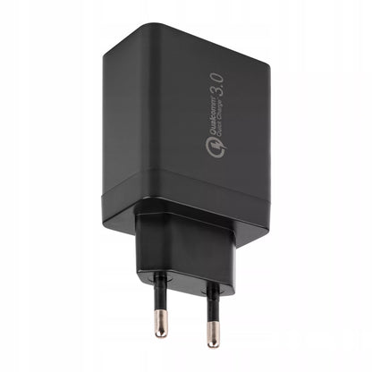 ĮKROVIKLIO RINKINYS 20W KIŠTUKAS QUICK CHARGE TINKLINIS 4x USB-A