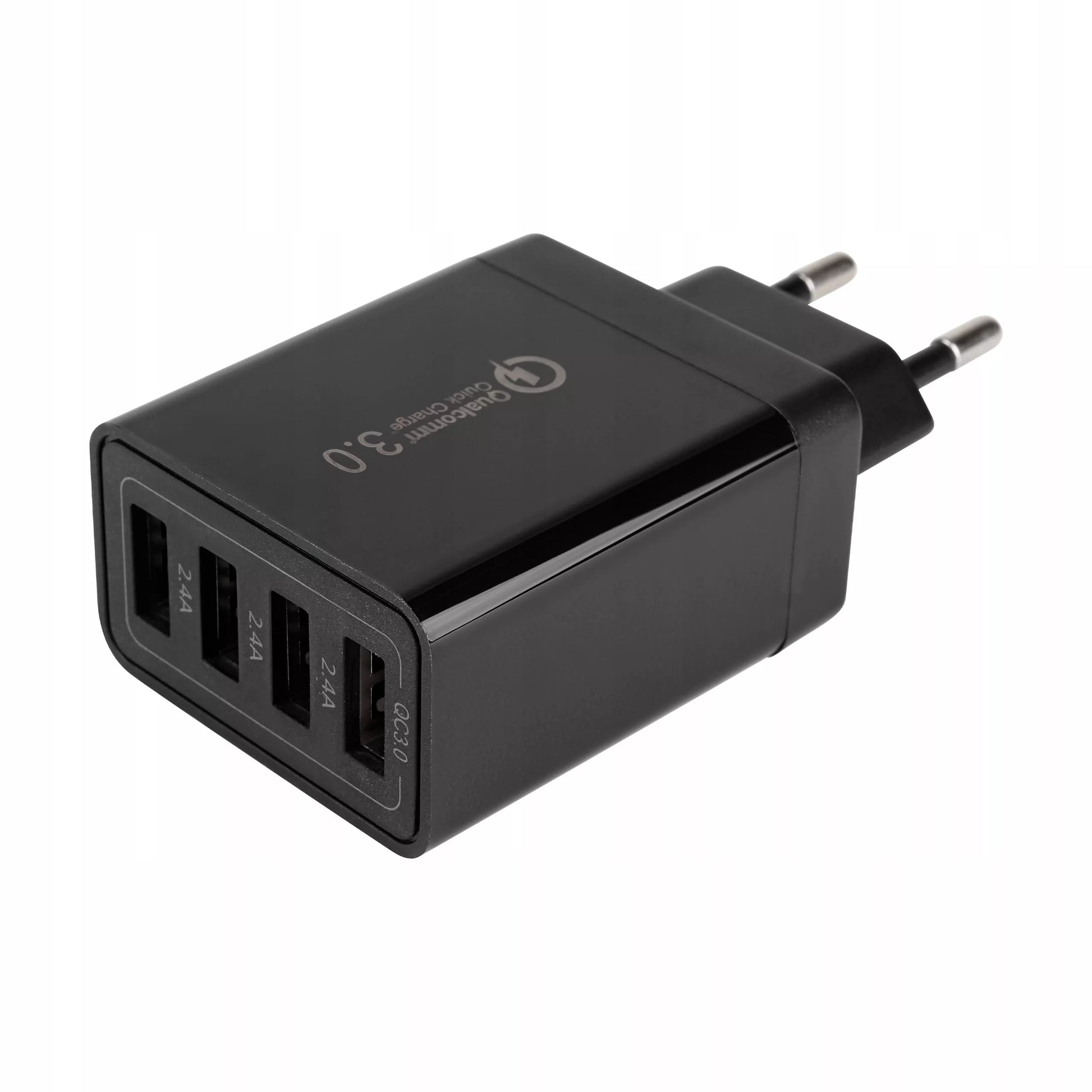 ĮKROVIKLIO RINKINYS 20W KIŠTUKAS QUICK CHARGE TINKLINIS 4x USB-A