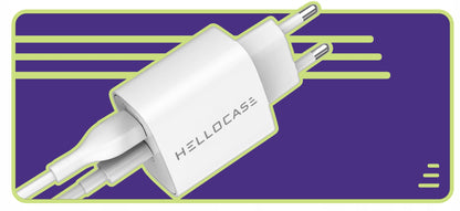 Rinkinys | Greitas sieninis USB TYPE-C įkroviklis + TYPE C laidas | PD20W 3000mA