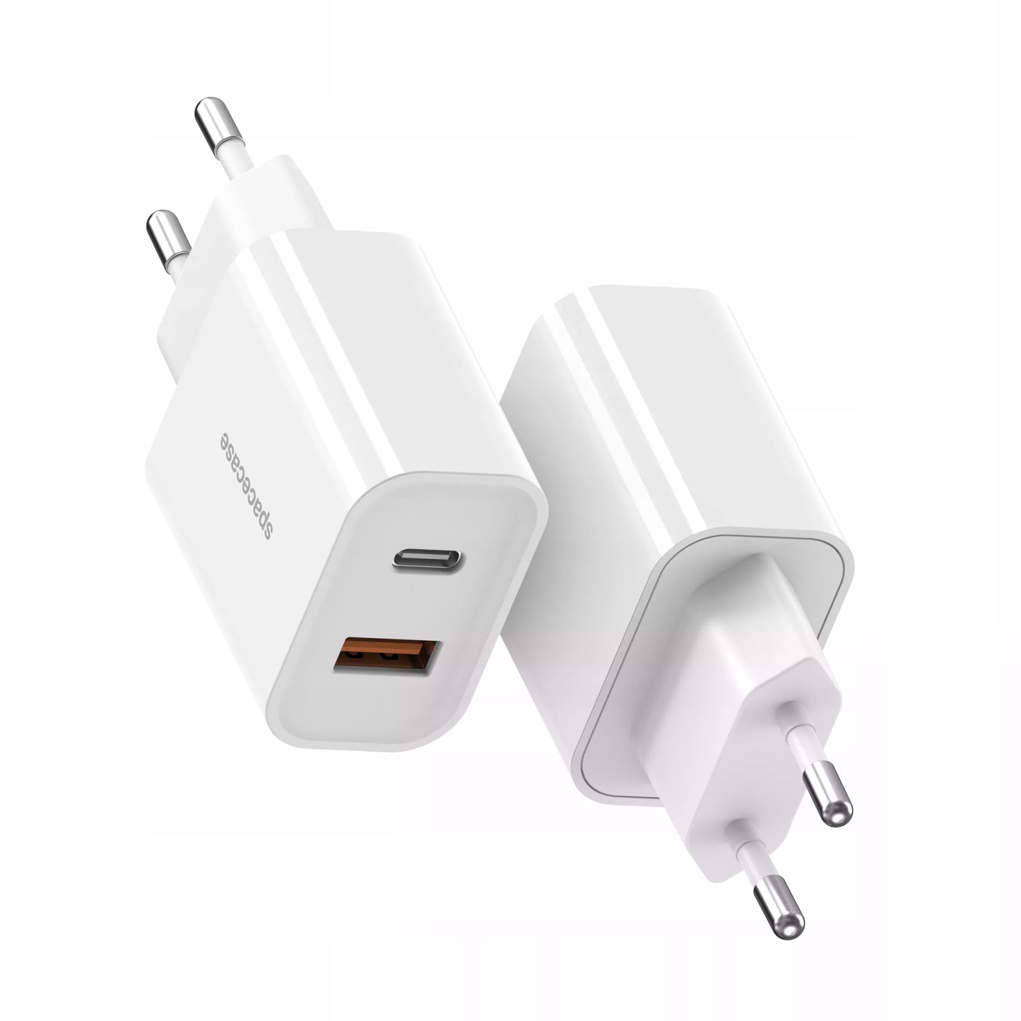 USB-C sieninis kroviklis 20W + Lightning kabelis iPhone