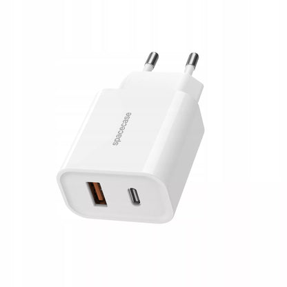 USB-C sieninis kroviklis 20W + Lightning kabelis iPhone
