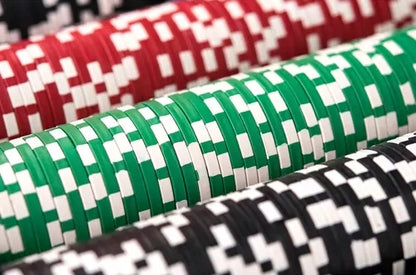 Pokerio Žetonų Rinkinys Texas Hold'em + 2 Kortų Kaladės