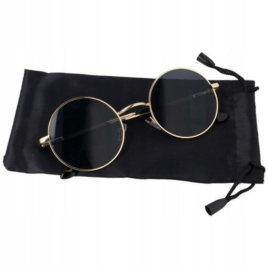 Stylion madingi apvalūs saulės akiniai