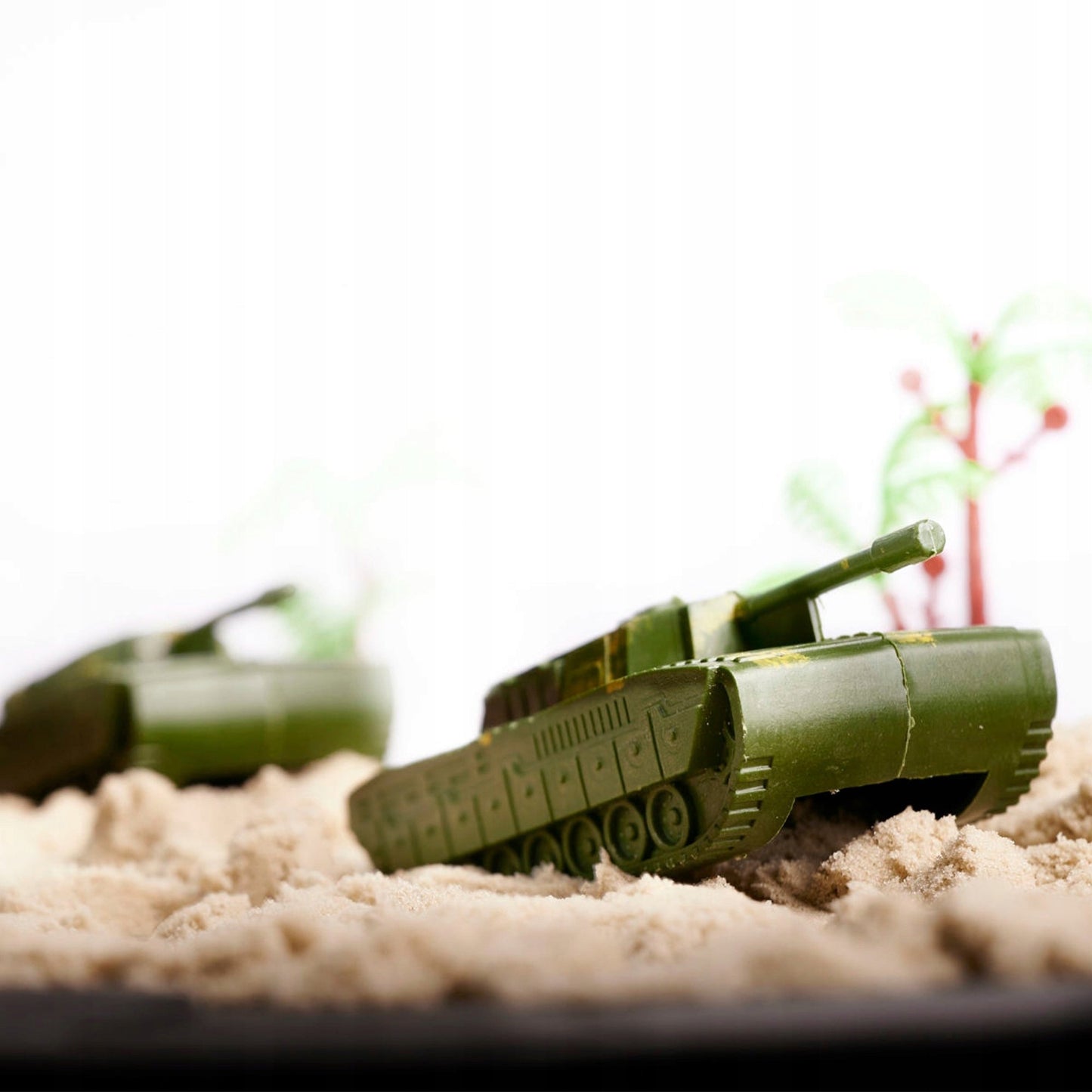 Plastikiniai kareivėliai Rinkinys 307 Elementai Figūrėlės Karinė Bazė Armija