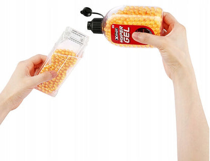 ZURU XSHOT Pistoletas-vandens  gelio rutuliukams CLUTCH + priedai 209 14+