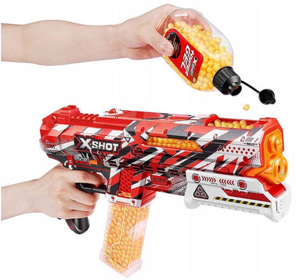 ZURU XSHOT Pistoletas-vandens  gelio rutuliukams CLUTCH + priedai 209 14+