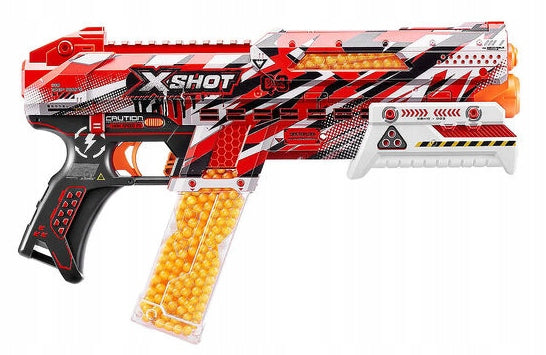 ZURU XSHOT Pistoletas-vandens  gelio rutuliukams CLUTCH + priedai 209 14+