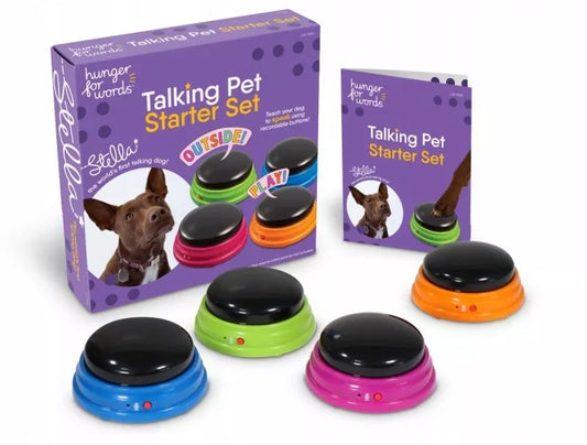 Edukacinis "Hunger for Words TALKING PET" šunų žaislas su originaliais mygtukais