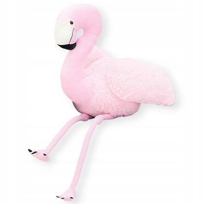 Gigantiškas žaislas pliušinis didelis rausvas lokys didelis flamingas 150 cm