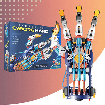 Interaktyvus Edukacinis Robotas Vaikams: Hidraulinė Kiborgo Ranką