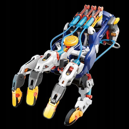 Interaktyvus Edukacinis Robotas Vaikams: Hidraulinė Kiborgo Ranką