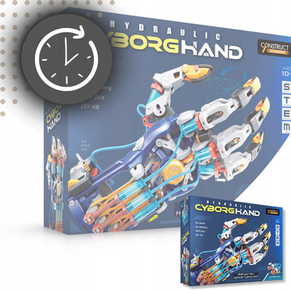 Interaktyvus Edukacinis Robotas Vaikams: Hidraulinė Kiborgo Ranką