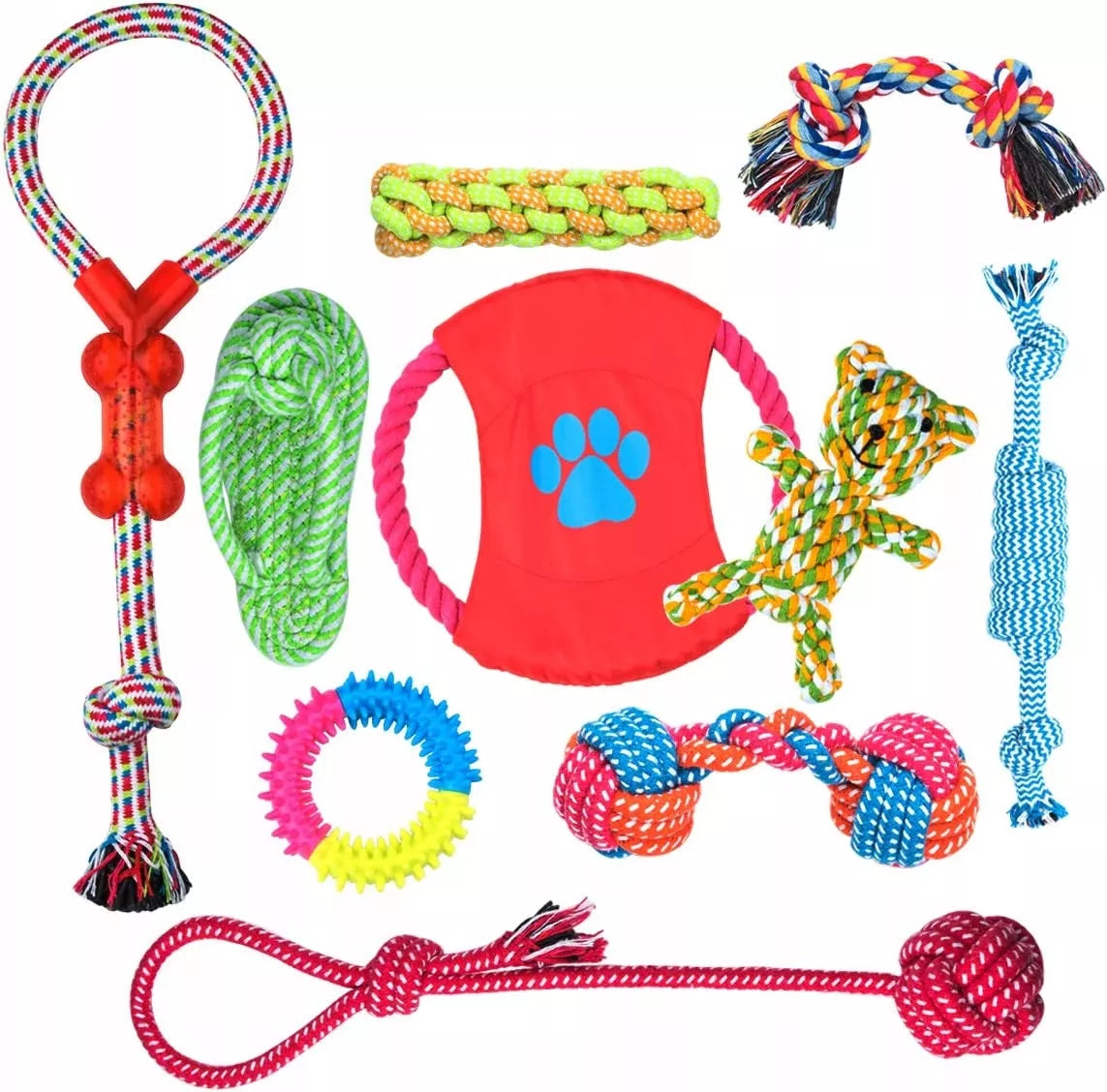 Šunų žaislų rinkinys