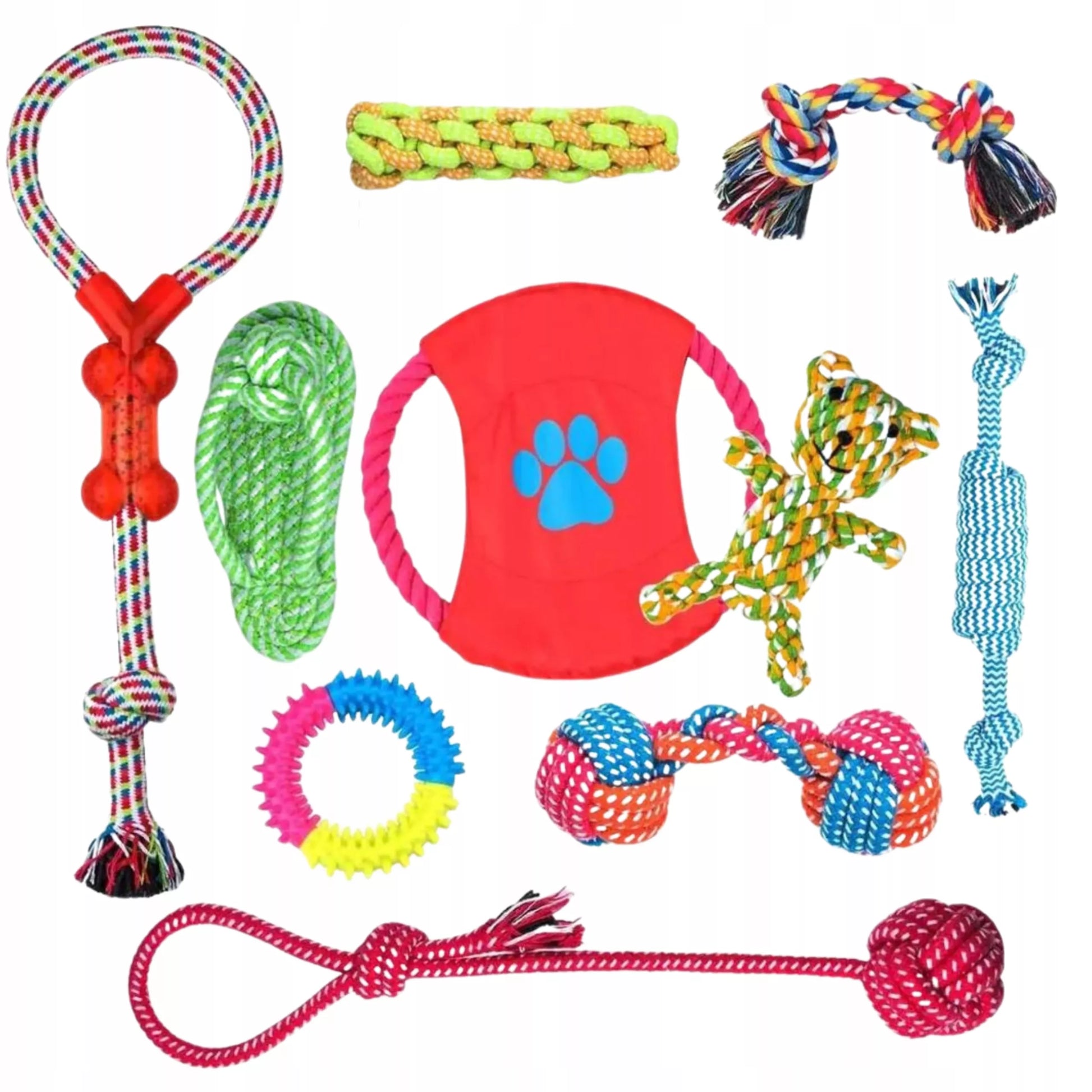 Šunų žaislų rinkinys