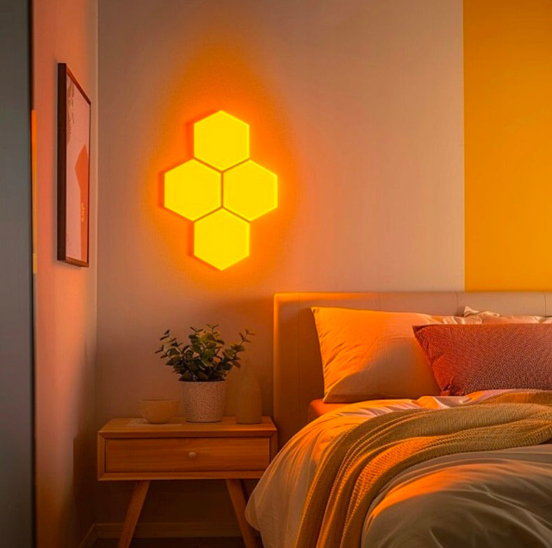 Žaidimų apšvietimas „HexaGlow RGB“ (12 vnt.)