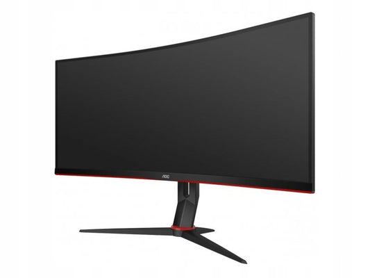 Lenktas monitorius AOC CU34G2X/BK 144Hz 3440x1440 (UWQHD)