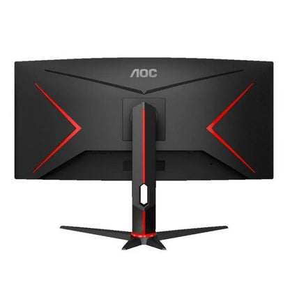 Lenktas monitorius AOC CU34G2X/BK 144Hz 3440x1440 (UWQHD)