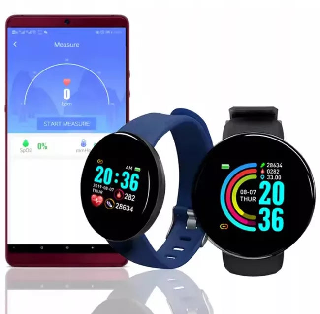 Moteriškas laikrodis / MK-Tech / SMARTWATCH / žingsniamatis / pulsometras / žalias