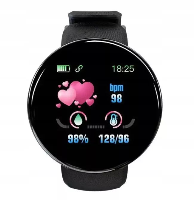 Moteriškas laikrodis / MK-Tech / SMARTWATCH / žingsniamatis / pulsometras / žalias