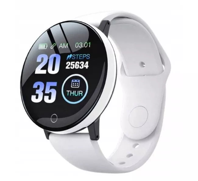 Moteriškas laikrodis / MK-Tech / SMARTWATCH / žingsniamatis / pulsometras / žalias