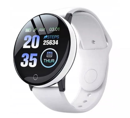 Moteriškas laikrodis / MK-Tech / SMARTWATCH / žingsniamatis / pulsometras / žalias