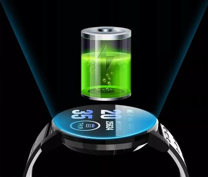 Moteriškas laikrodis / MK-Tech / SMARTWATCH / žingsniamatis / pulsometras / žalias