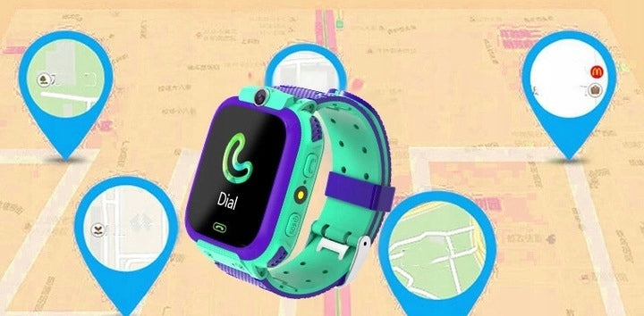 Vaikiškas išmanusis laikrodis GPS lokatorius daug funkcijų