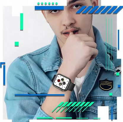 Vyriškas laikrodis MK-Tech smartwatch pulsometras daugybė funkcijų