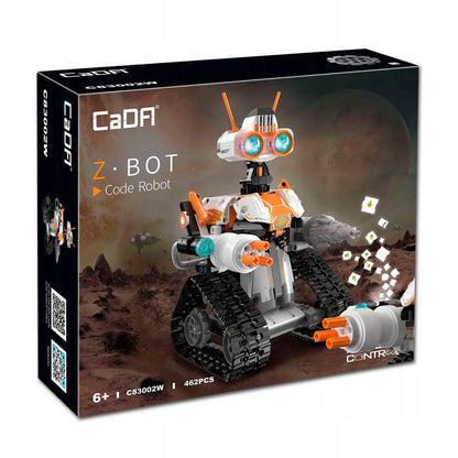 CaDA z.bot CODE ROBOT RC konstravimo rinkinys, 462 detalės