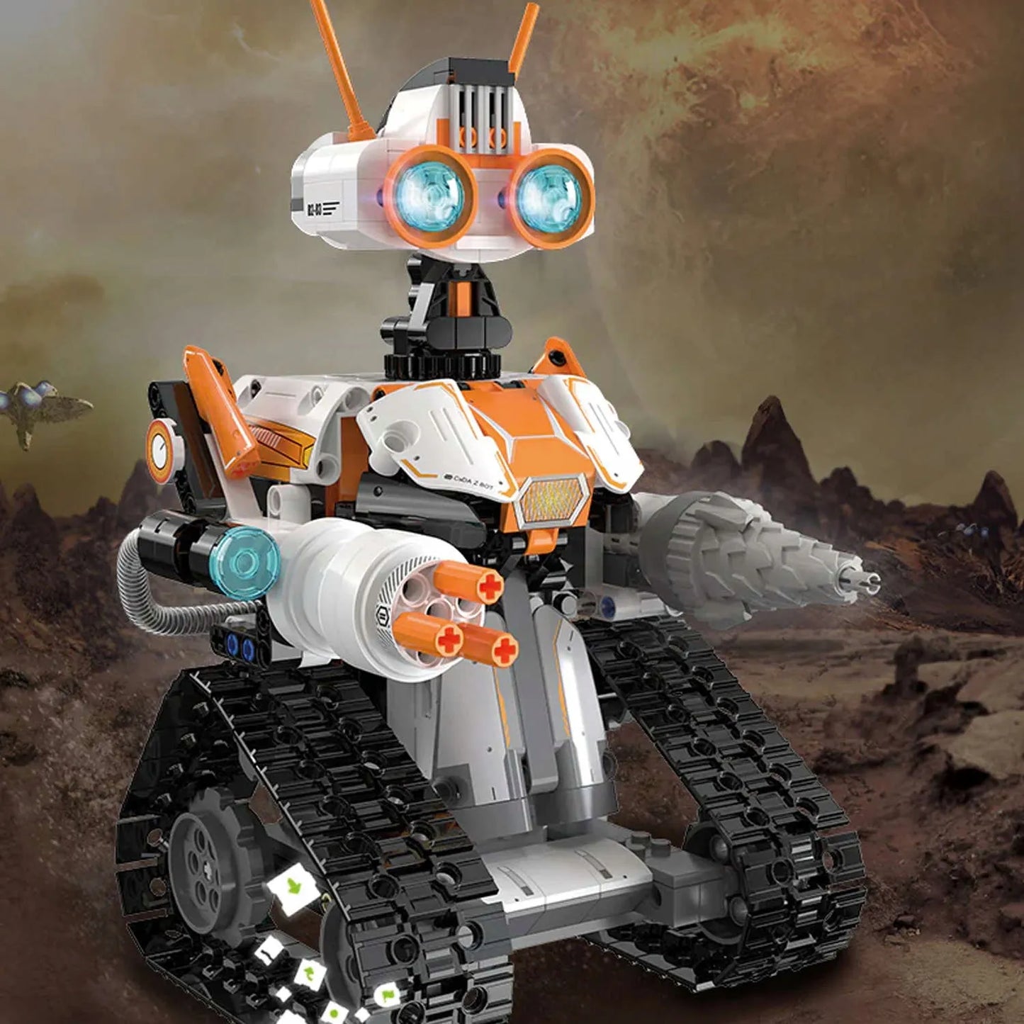 CaDA z.bot CODE ROBOT RC konstravimo rinkinys, 462 detalės
