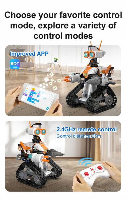 CaDA z.bot CODE ROBOT RC konstravimo rinkinys, 462 detalės