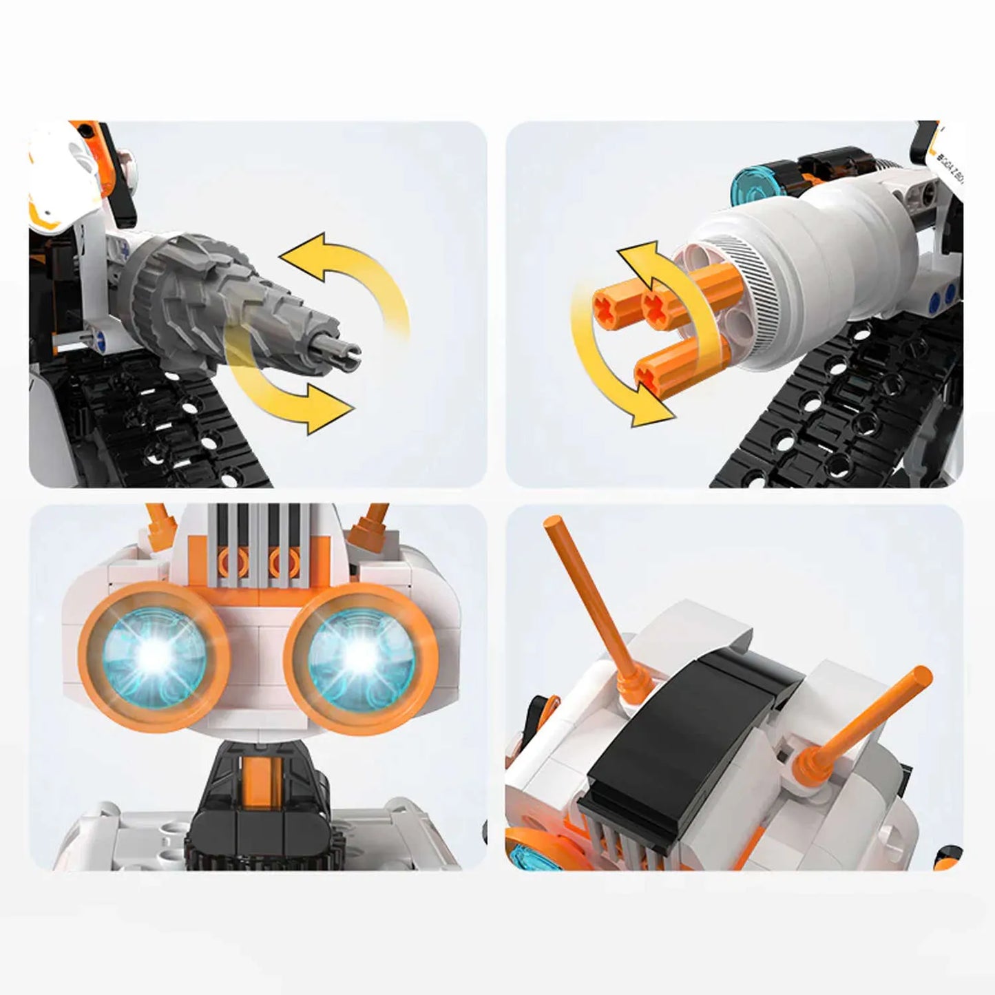 CaDA z.bot CODE ROBOT RC konstravimo rinkinys, 462 detalės