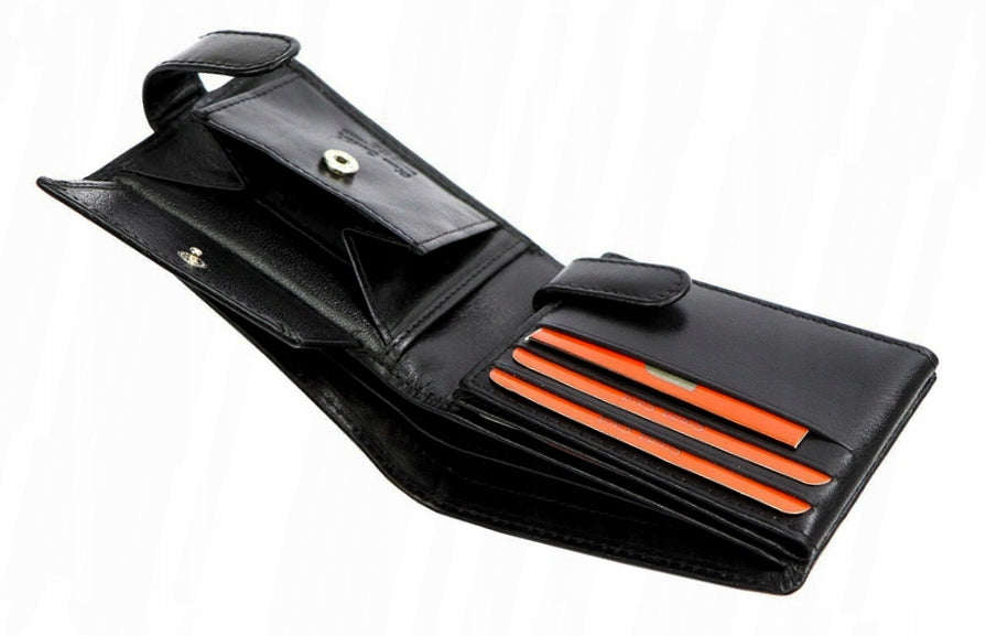 Vyriškas odinis rinkinys Pierre Cardin – odinis diržas ir piniginė. DOVANA.