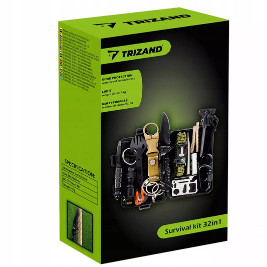 Karinis išgyvenimo rinkinys 32in1 Multitool