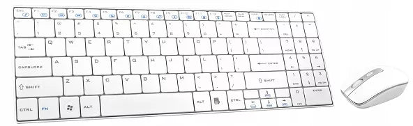 WHITE žaidimų komplektas su 24″ monitoriumi – Ryzen 7 5700G, RX VEGA8, 32 GB RAM, 1 TB SSD, Wi-Fi, Windows 11