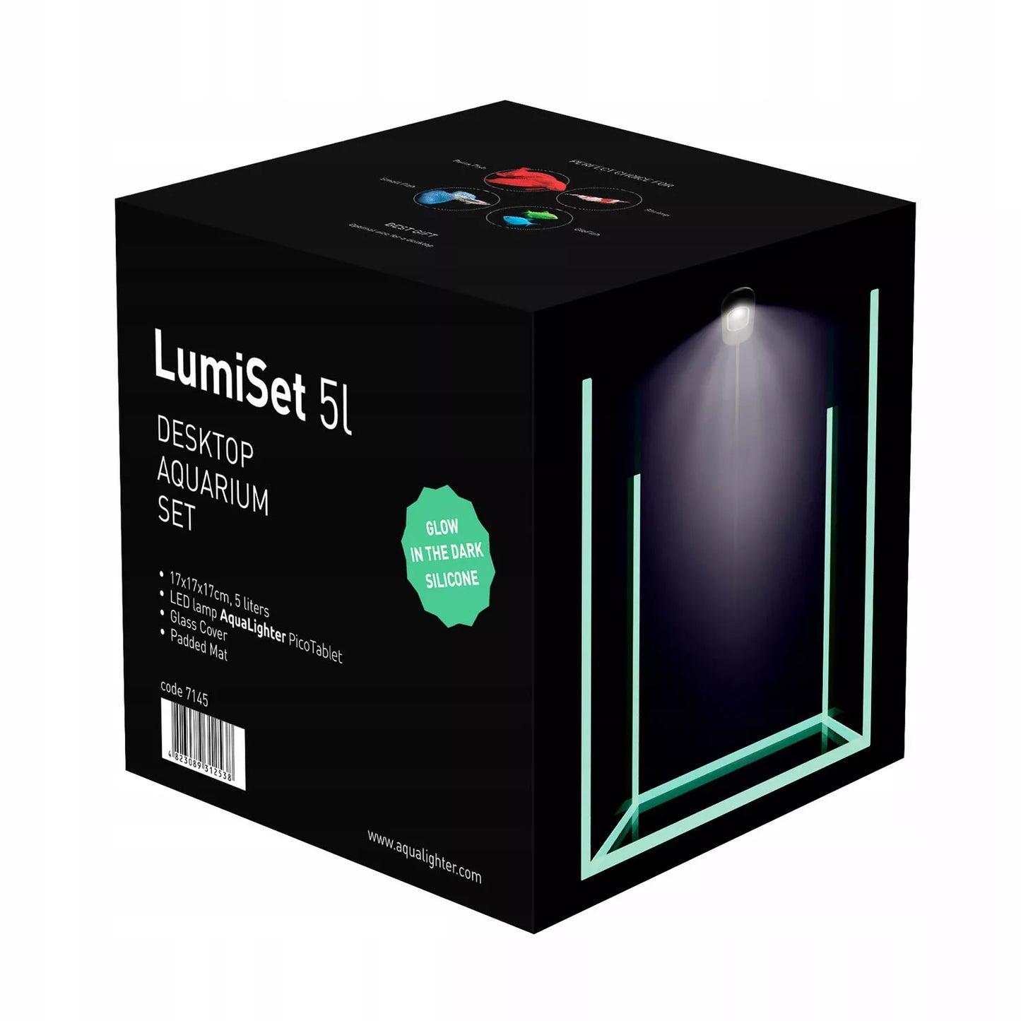 Akváriumų rinkinys Lumi Set 5l