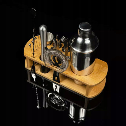Barmeno Rinkinys Shaker, 16 Elementų, Sidabrinis