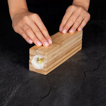 Startinis sushi rinkinys – lazdelės, kilimėlis, maker Bazooka, dovana