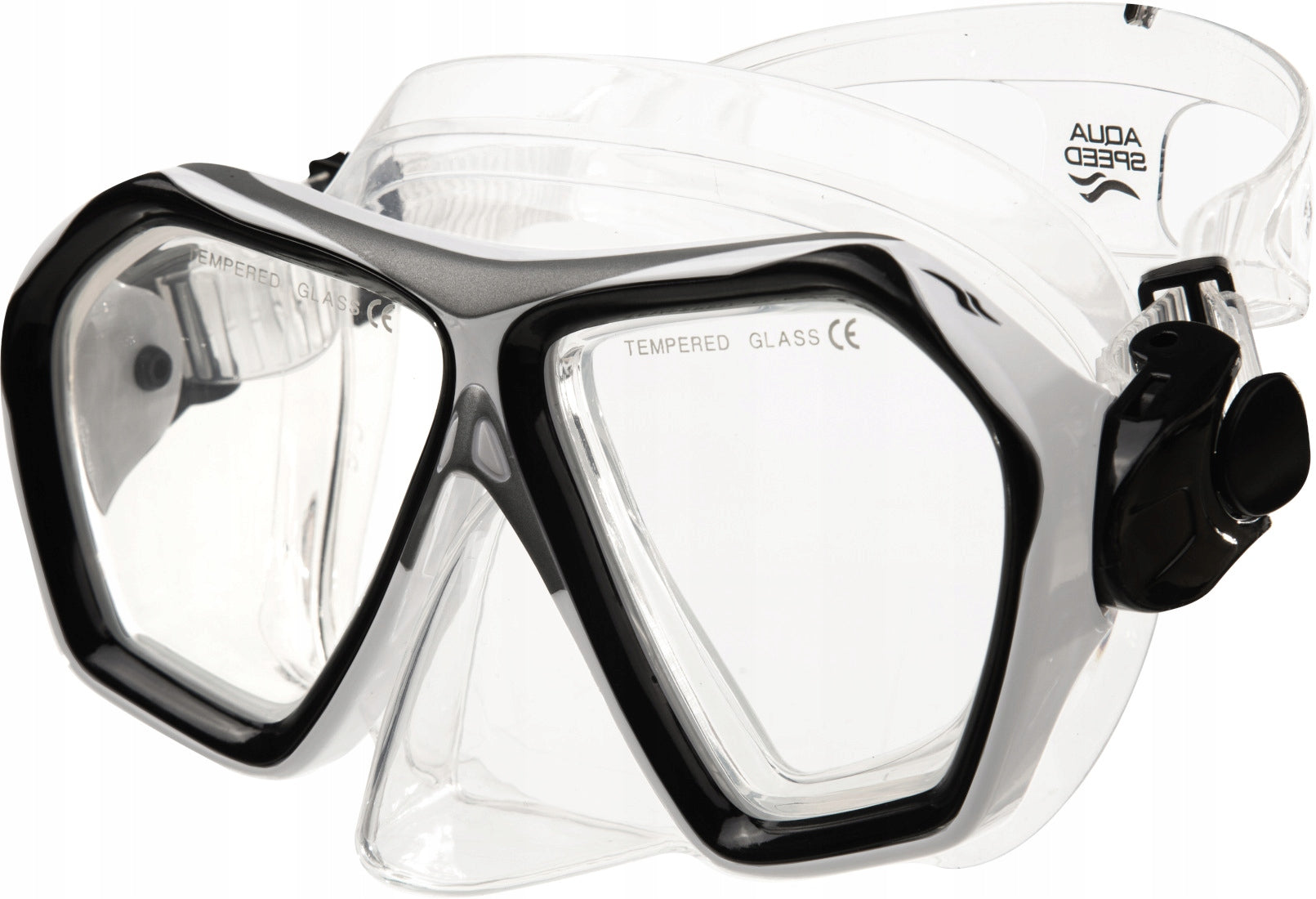 Nardymo komplektas KAUKĖ+SNORKELIS jaunimui/suaugusiems Blaze+Borneo 05