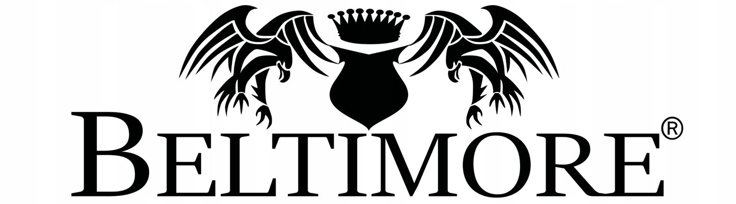 Vyriškas odinis piniginės ir diržo komplektas Beltimore