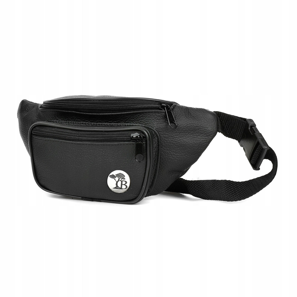 Vyriškas odinis dėklas-piniginė, klasikinis juodas, dovanų rinkinys Beltimore