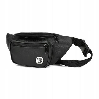 Vyriškas odinis dėklas-piniginė, klasikinis juodas, dovanų rinkinys Beltimore