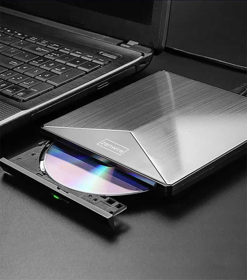 Išorinis DVD CD USB-C 3.0 grotuvas rašytuvas nešiojamam kompiuteriui