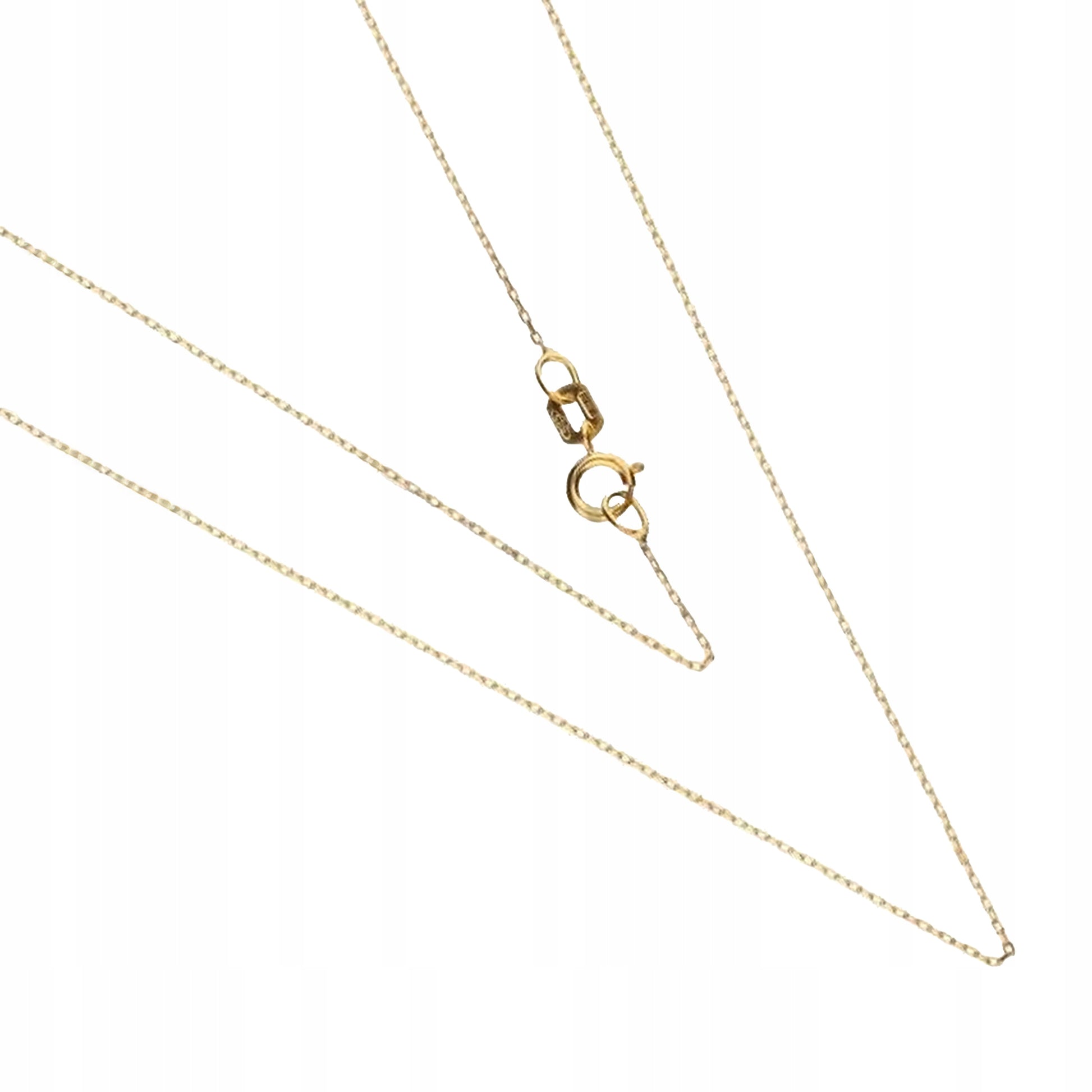 Klasikinė auksinė grandinėlė iš 585 prabos aukso, 45 cm, dovanai